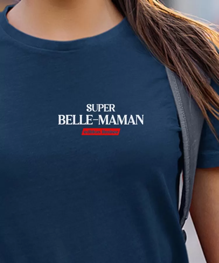 T-Shirt Super Belle-Maman édition limitée Pour femme