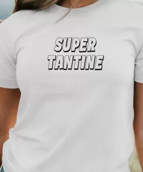 T-Shirt Super Tantine Pour femme