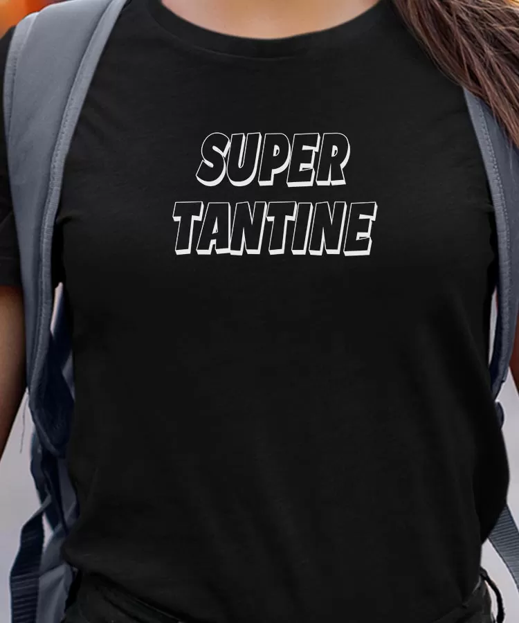 T-Shirt Super Tantine Pour femme