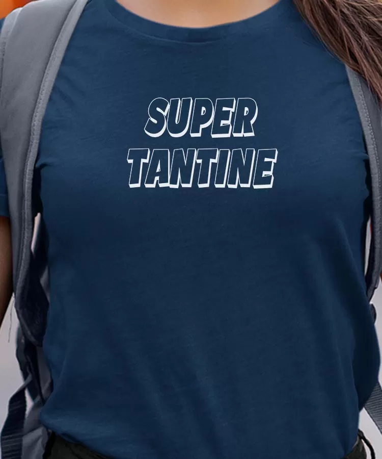 T-Shirt Super Tantine Pour femme