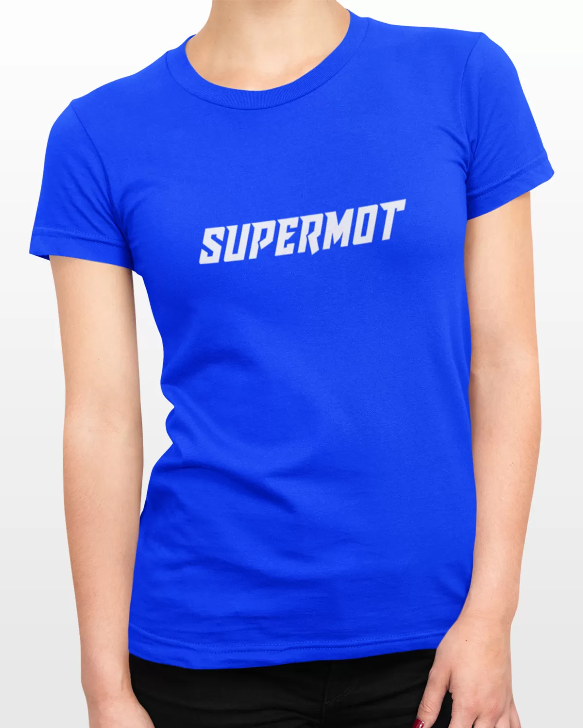 T-Shirt SUPERMOT PERSONNALISÉ Bleu - SUPERMOT® - Boutique Officielle