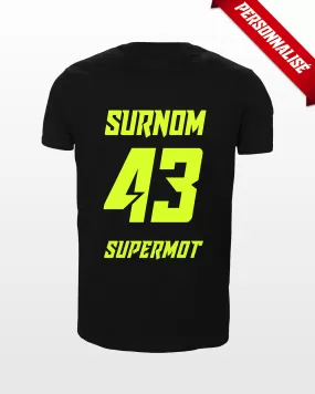 T-Shirt SUPERMOT PERSONNALISÉ Fluo - SUPERMOT® - Boutique Officielle