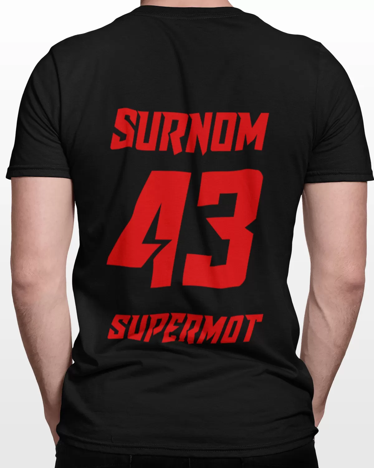 T-Shirt SUPERMOT PERSONNALISÉ RUBIS EDITION - SUPERMOT® - Boutique Officielle