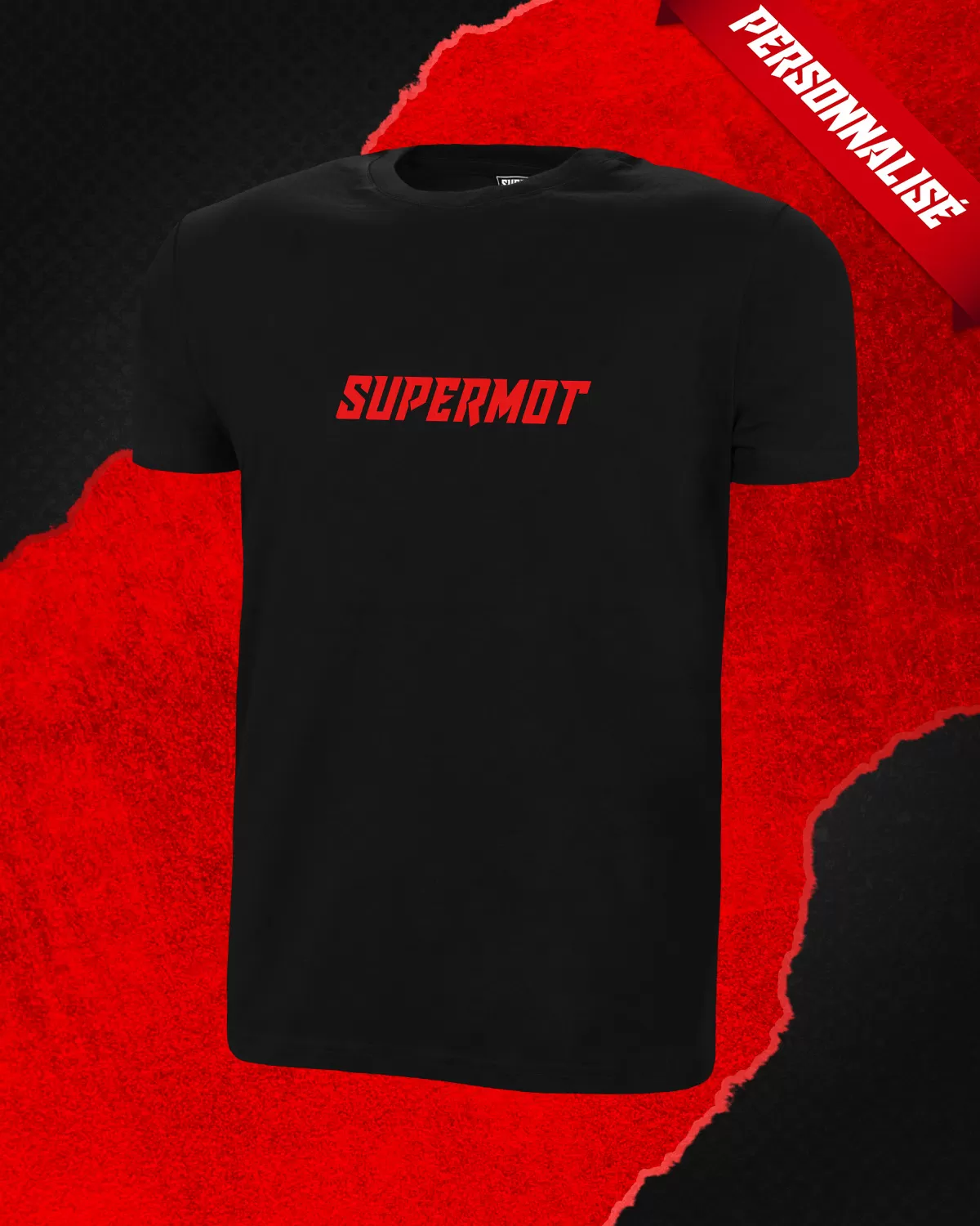 T-Shirt SUPERMOT PERSONNALISÉ RUBIS EDITION - SUPERMOT® - Boutique Officielle