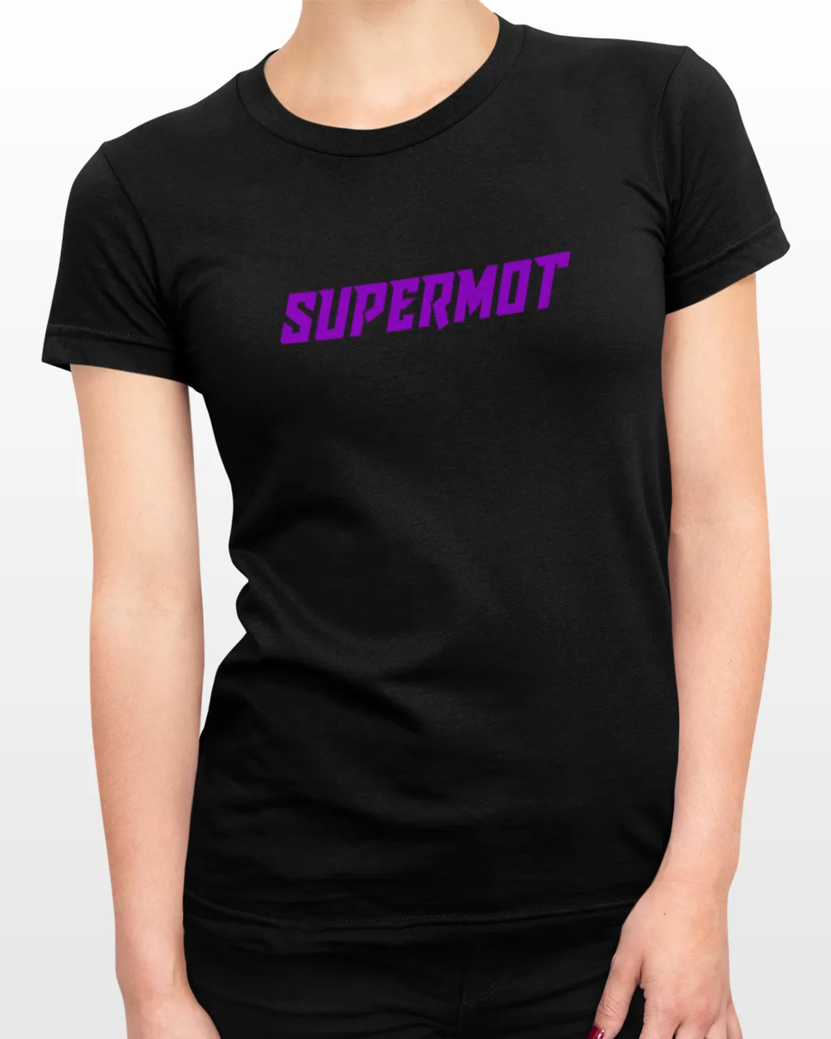 T-Shirt SUPERMOT PERSONNALISÉ VIOLET EDITION - SUPERMOT® - Boutique Officielle