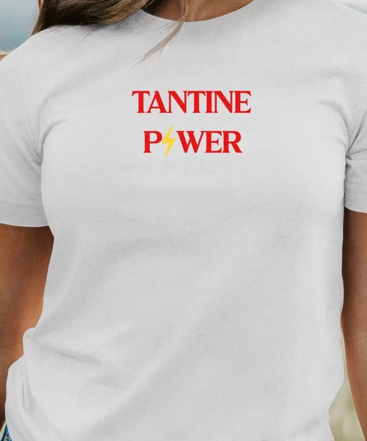 T-Shirt Tantine Power Pour femme