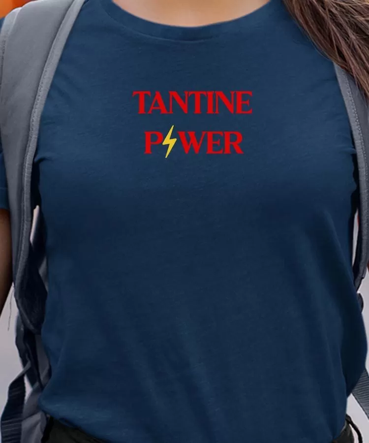 T-Shirt Tantine Power Pour femme