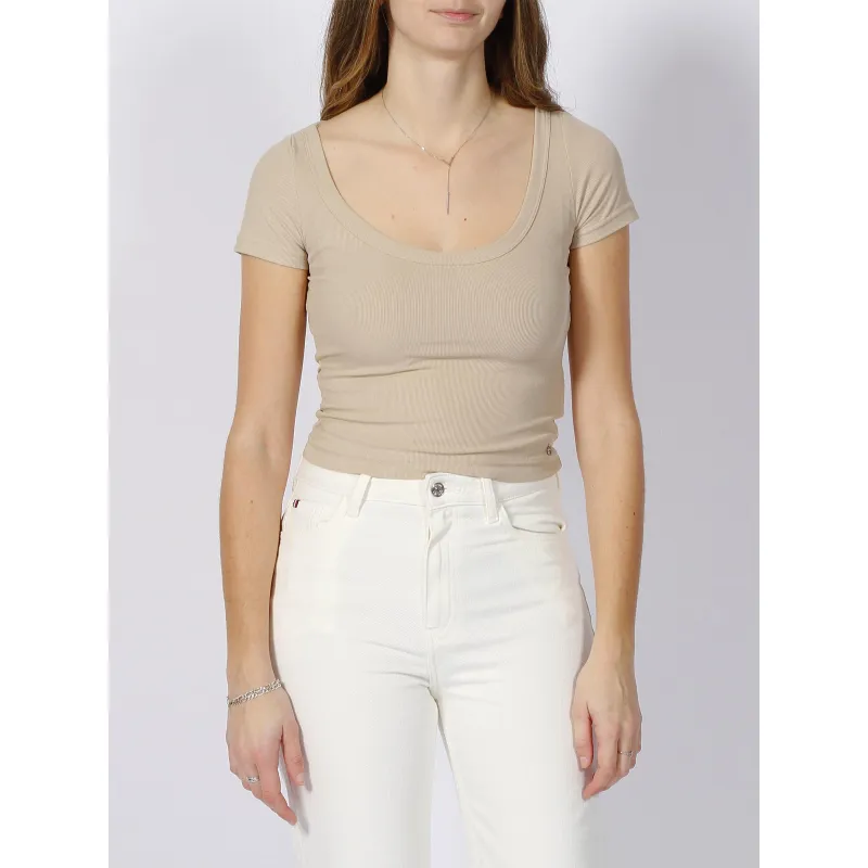 T-shirt the perfect tee beige femme - Levi's | wimod