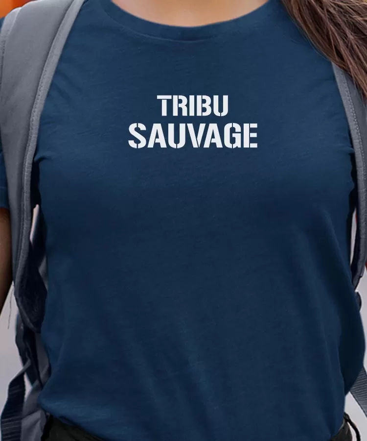 T-Shirt Tribu sauvage Pour femme