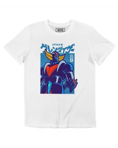 T-shirt UFO Robo Grendizer - Dessin Pop Mecha Goldorak | Grafitee