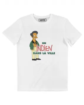 T-shirt Un Indien Dans La Ville - Humour Apu Simpson | Grafitee