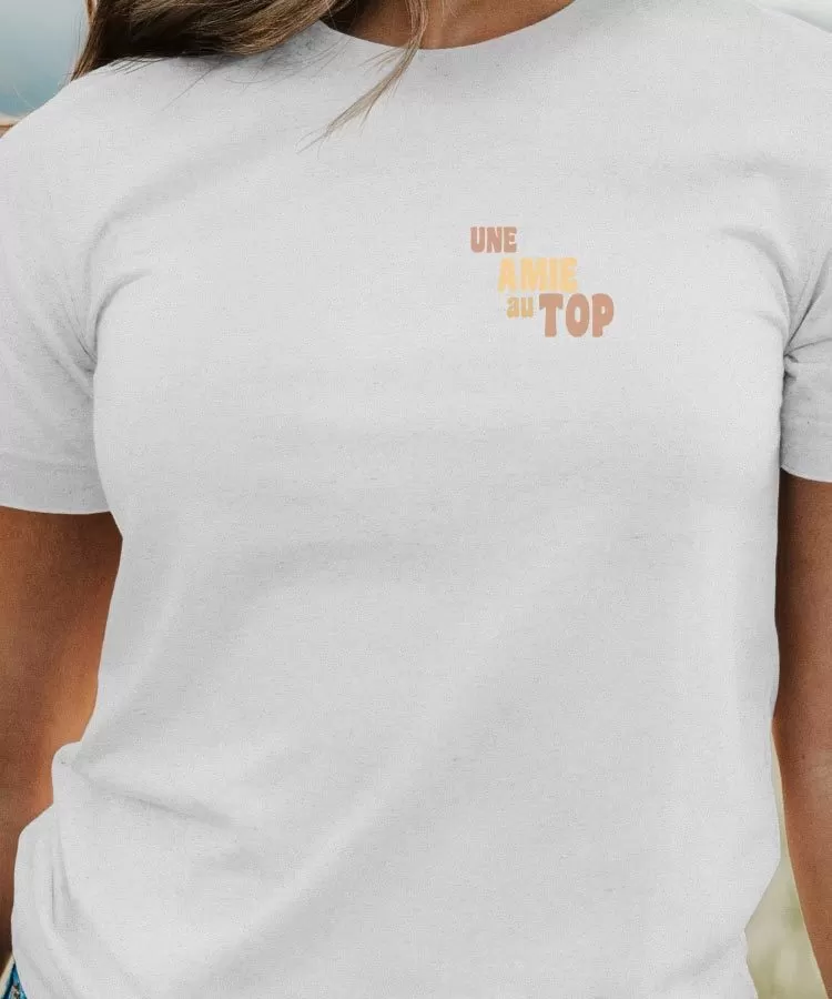 T-Shirt Une Amie au top Pour femme