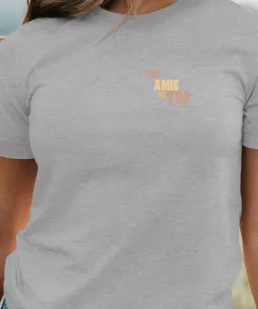 T-Shirt Une Amie au top Pour femme