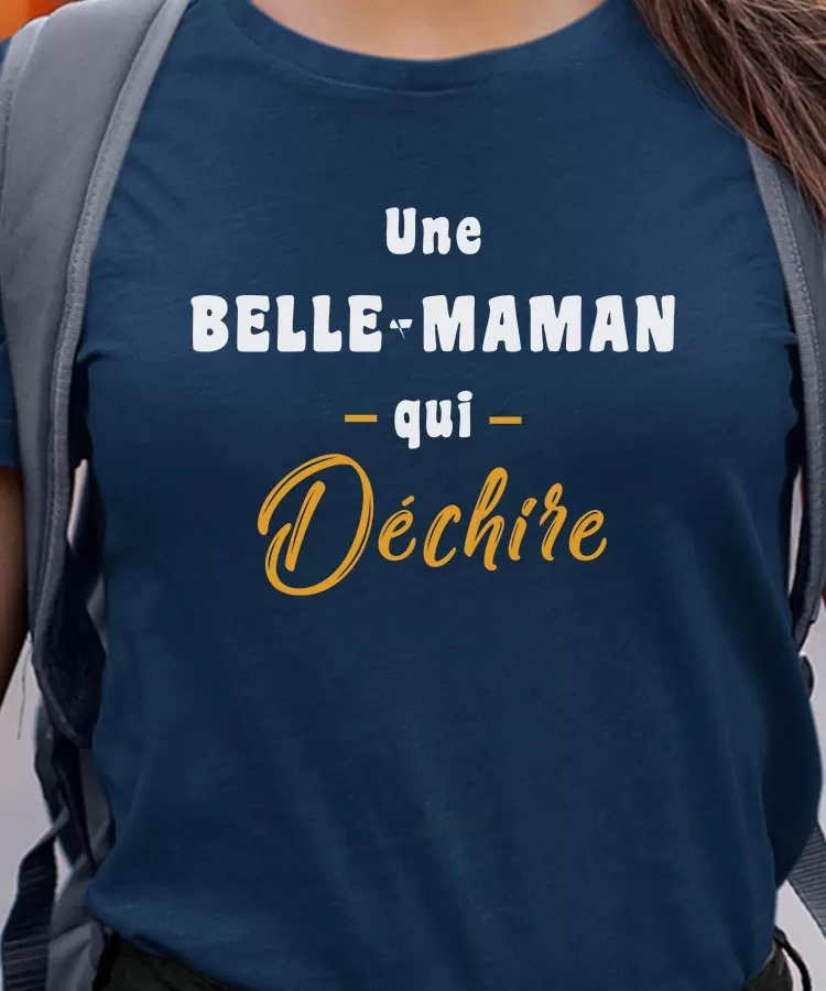 T-Shirt Une Belle-Maman Qui déchire Pour femme