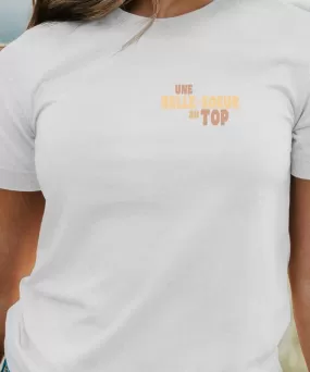 T-Shirt Une Belle-Soeur au top Pour femme