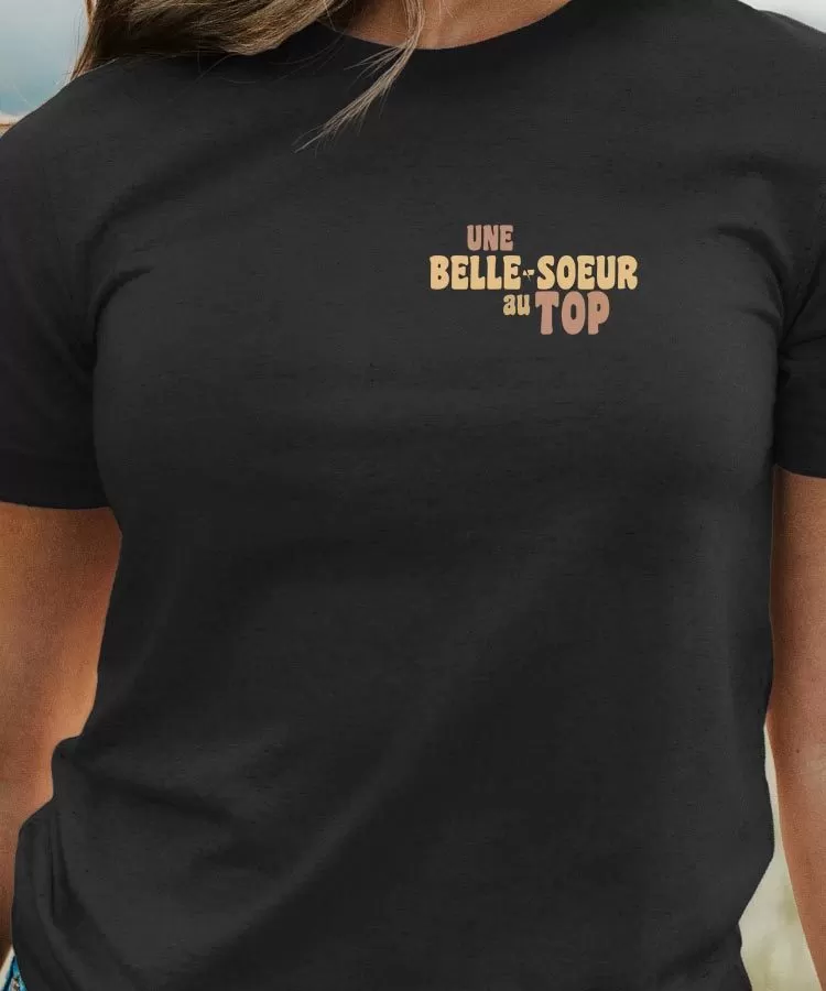 T-Shirt Une Belle-Soeur au top Pour femme