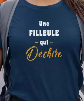 T-Shirt Une Filleule Qui déchire Pour femme