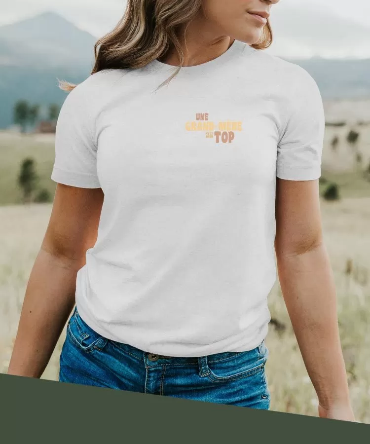 T-Shirt Une Grand-Mère au top Pour femme