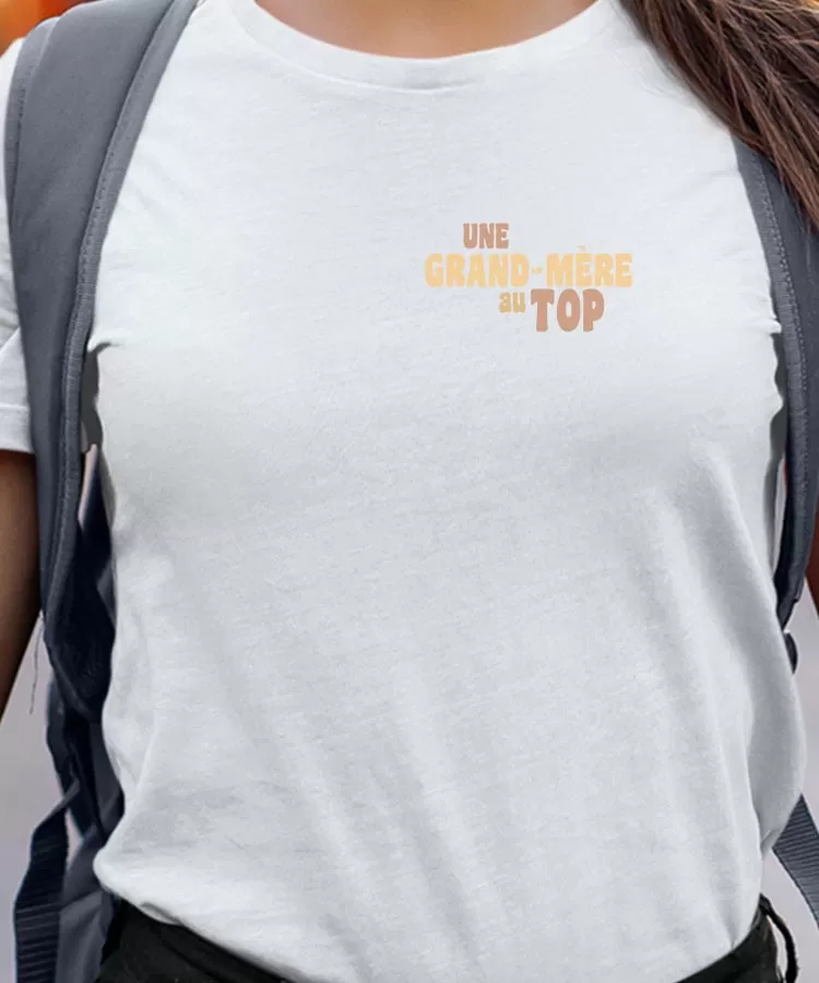 T-Shirt Une Grand-Mère au top Pour femme