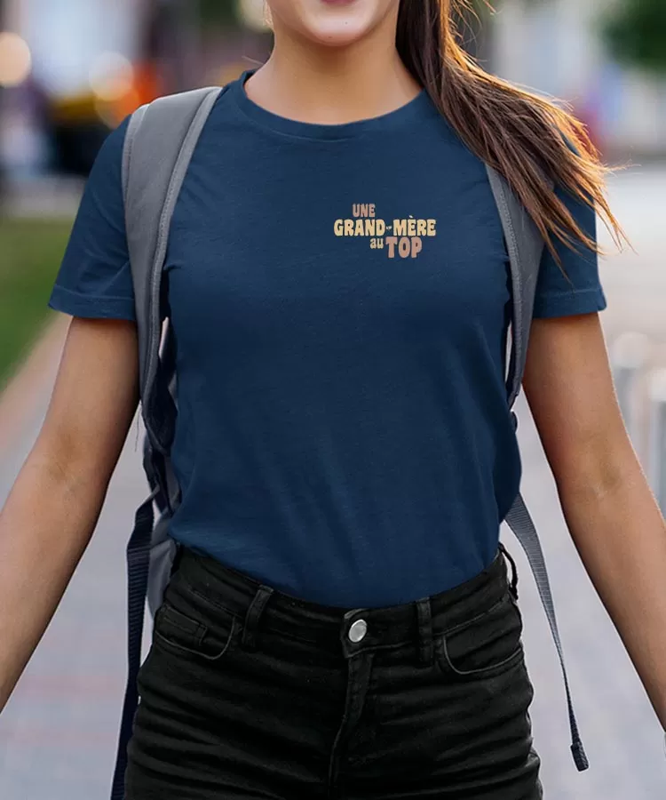 T-Shirt Une Grand-Mère au top Pour femme