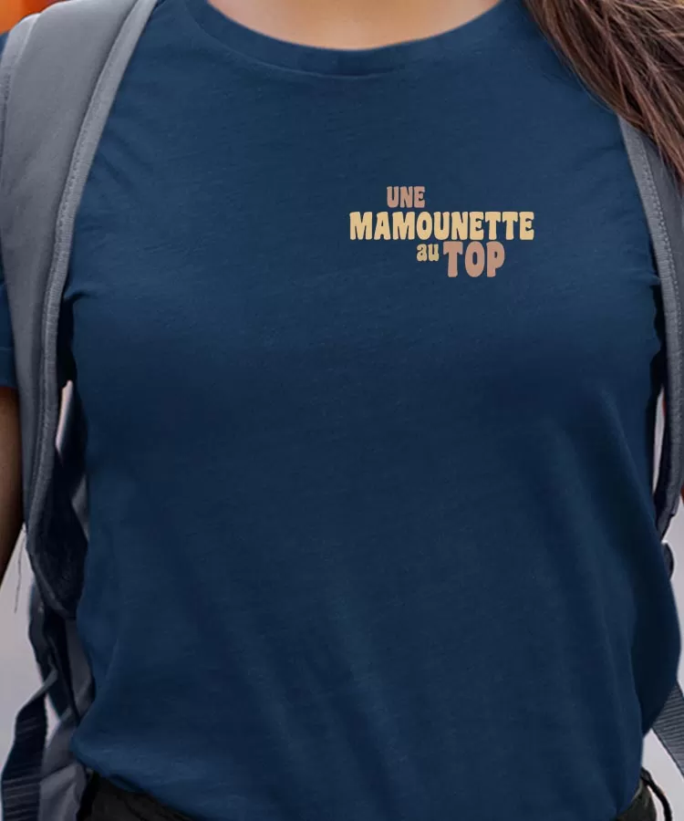 T-Shirt Une Mamounette au top Pour femme