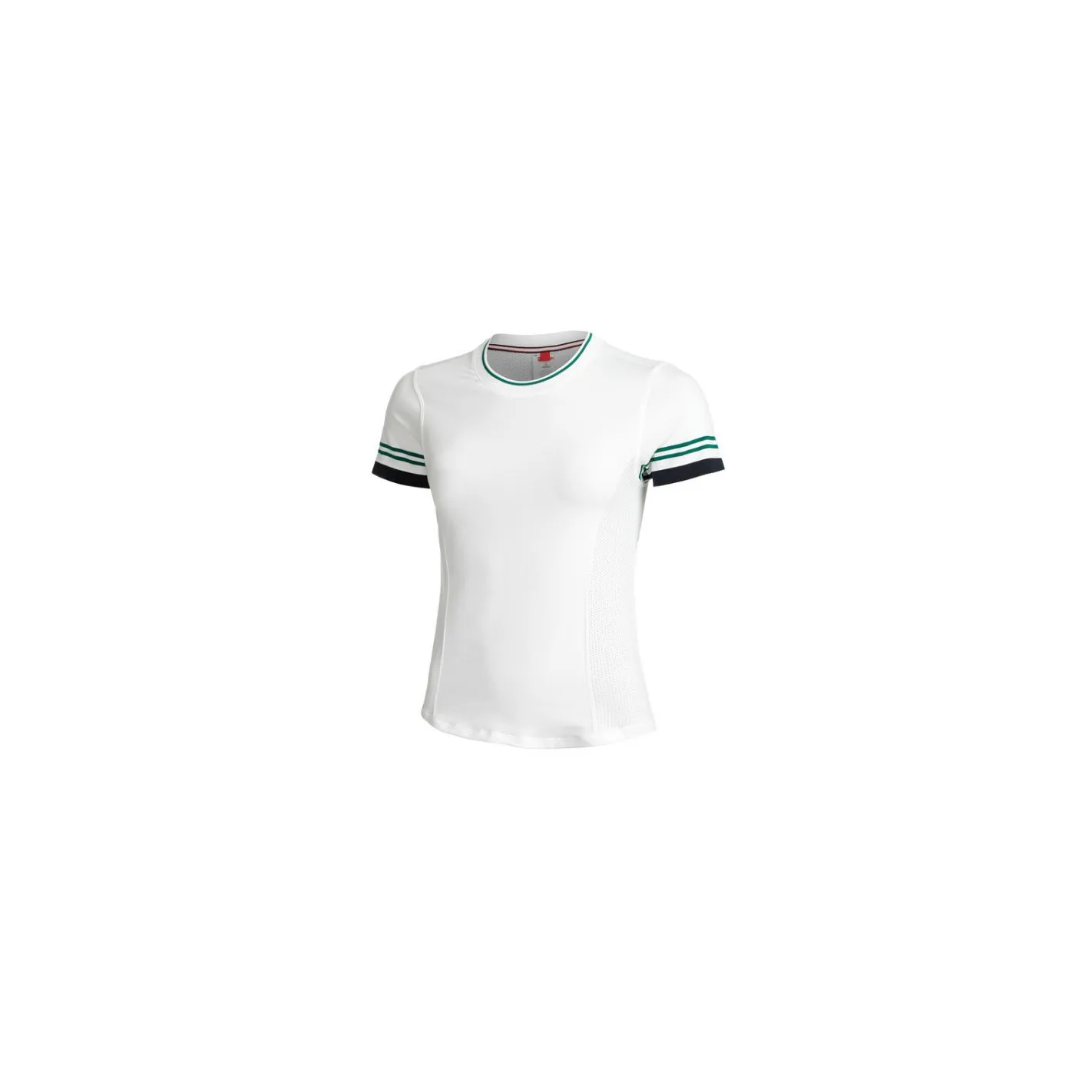 T-Shirt WILSON Femme BASELINE SEAMLESS Tee Blanc / Vert 2023