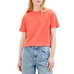 T-shirts et tops Femme Rouge Tom Tailor : T-shirts et Tops . Besson Chaussures