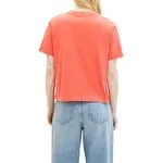 T-shirts et tops Femme Rouge Tom Tailor : T-shirts et Tops . Besson Chaussures