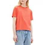 T-shirts et tops Femme Rouge Tom Tailor : T-shirts et Tops . Besson Chaussures