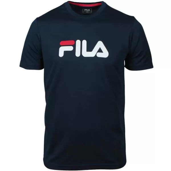 Tee-shirt de sport enfant Fila Logo - Coloris bleu marine