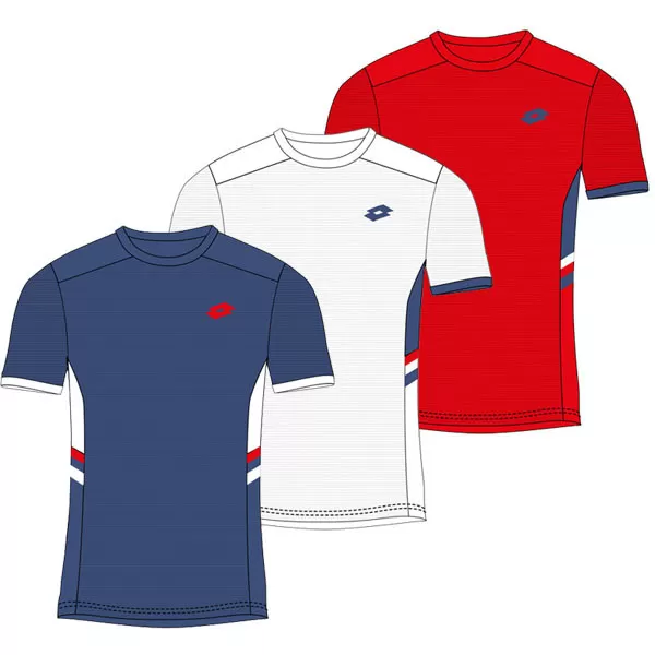 Tee-shirt de tennis junior Lotto Squadra 3 collection Hiver 2023