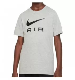 Tee-shirt de tennis junior Nike Air Sportswear - Coloris gris et noir