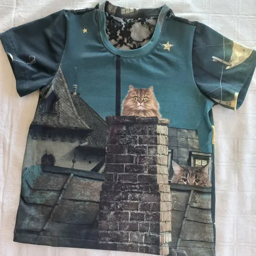 Tee-shirt enfant chat taille 8 ans