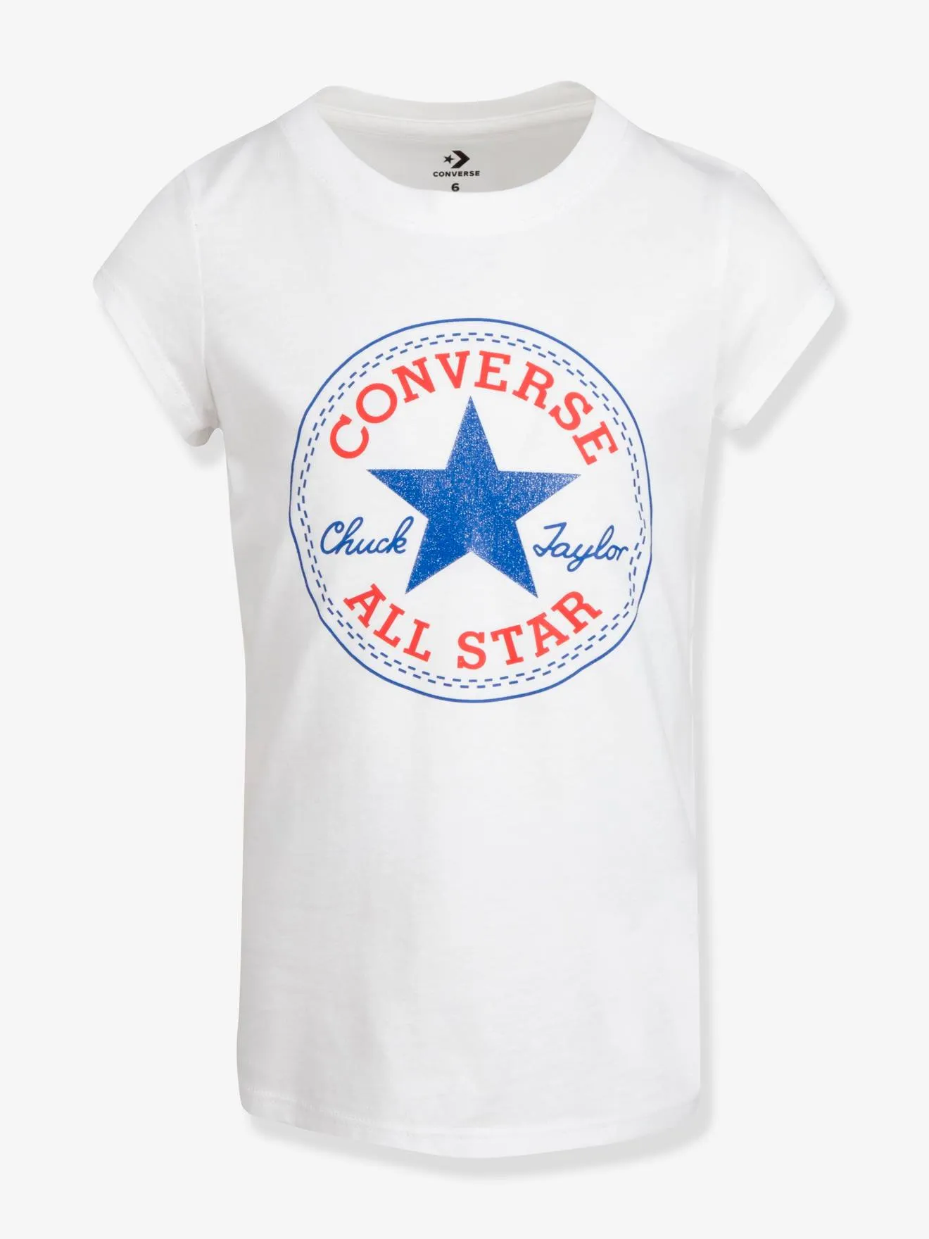 Tee-shirt enfant Chuck Patch CONVERSE blanc - Converse