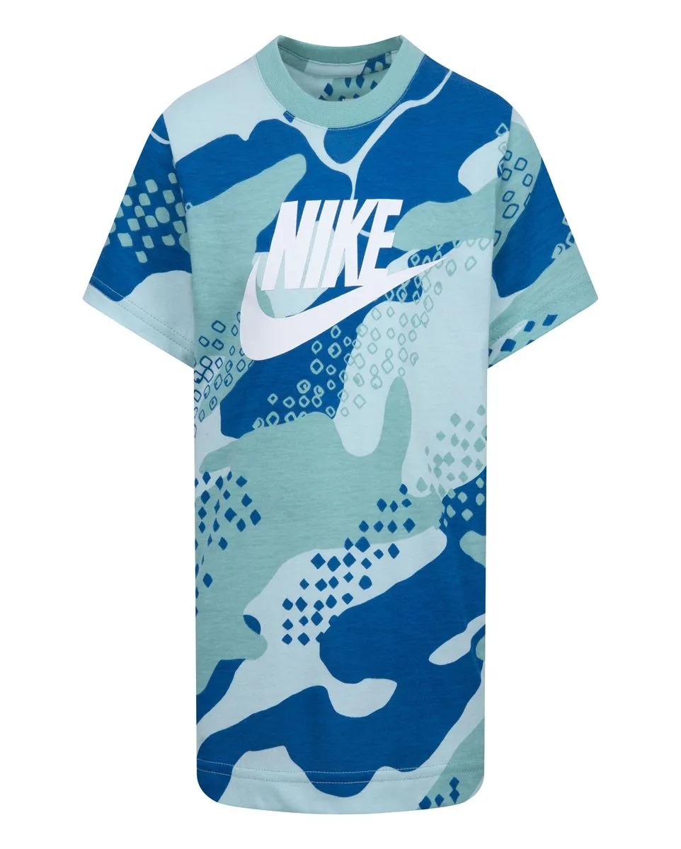 Tee-shirt Enfant CLUB SEASONAL CAMO SS BASIC Bleu