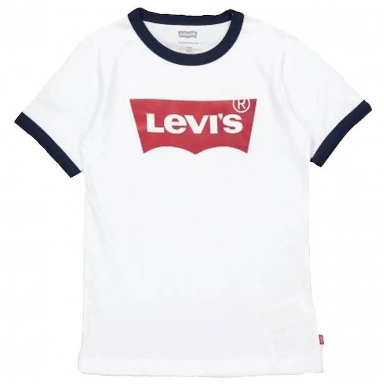 Tee-Shirt Enfant Levi's Batwing Ringer blanc - Levi's