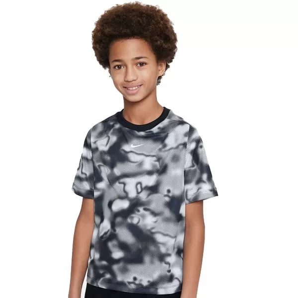 Tee-shirt enfant Nike Multi Icon Camo noir