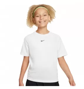 Tee-shirt enfant Nike Multi logo blanc Dri-Fit