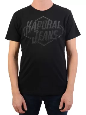 Tee Shirt Manches Courtes Kaporal Enfant Jamy - Noir