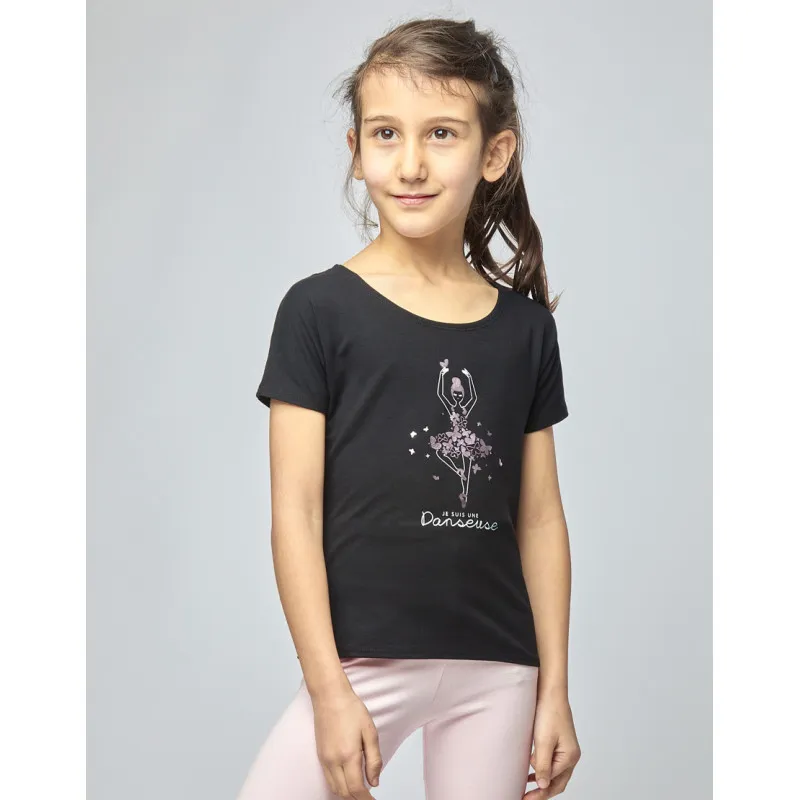 Tee-shirt Temps Danse enfant Anae Papillon