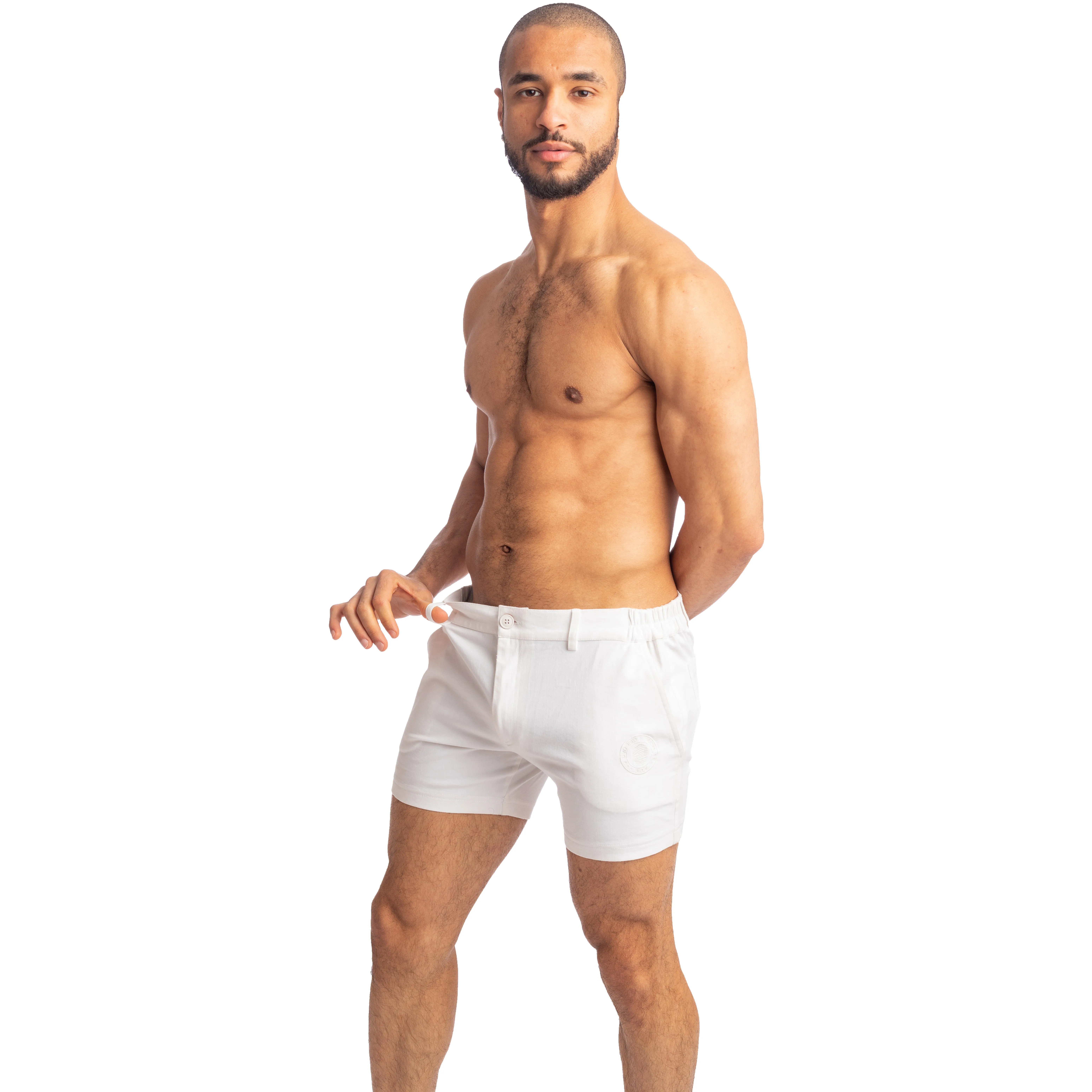 Tennis Shorts - Blanc - L'Homme Invisible : vente short homme L'Hom...