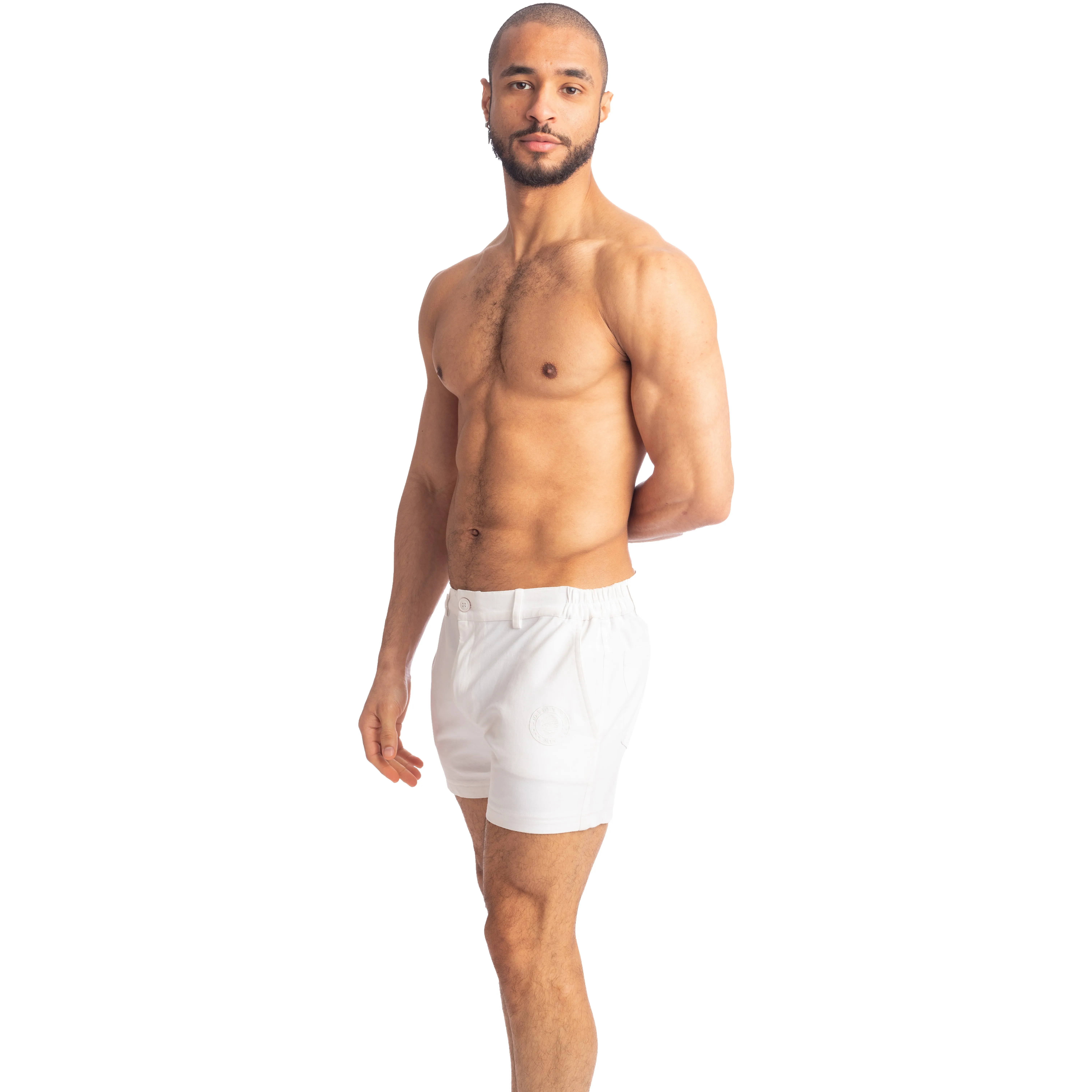 Tennis Shorts - Blanc - L'Homme Invisible : vente short homme L'Hom...