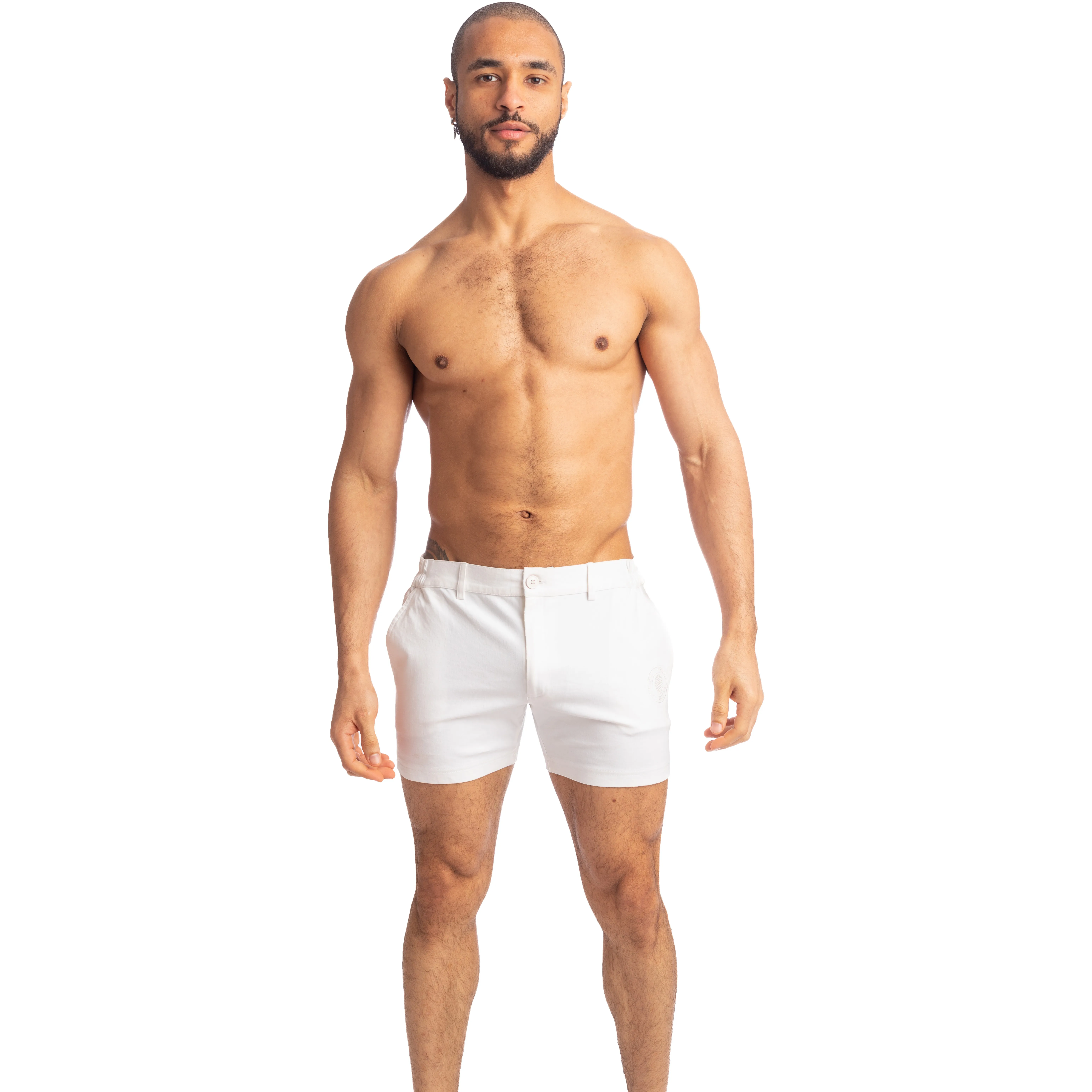 Tennis Shorts - Blanc - L'Homme Invisible : vente short homme L'Hom...