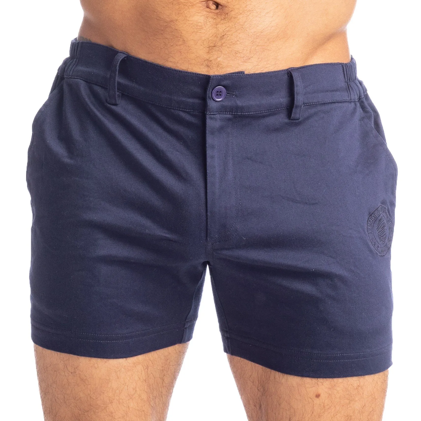 Tennis Shorts - Bleu Marine - L'Homme Invisible : vente short homme...