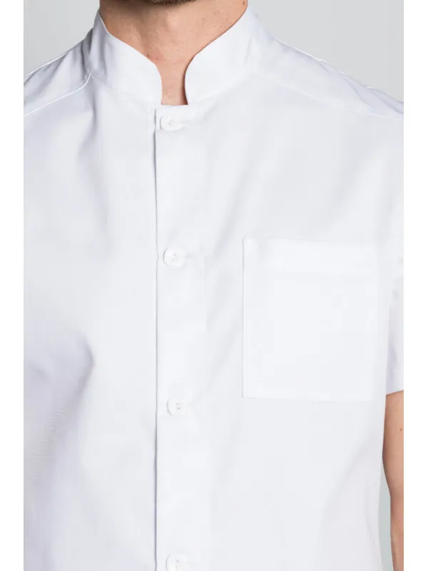 Tunique blanche blouse médicale pour Homme