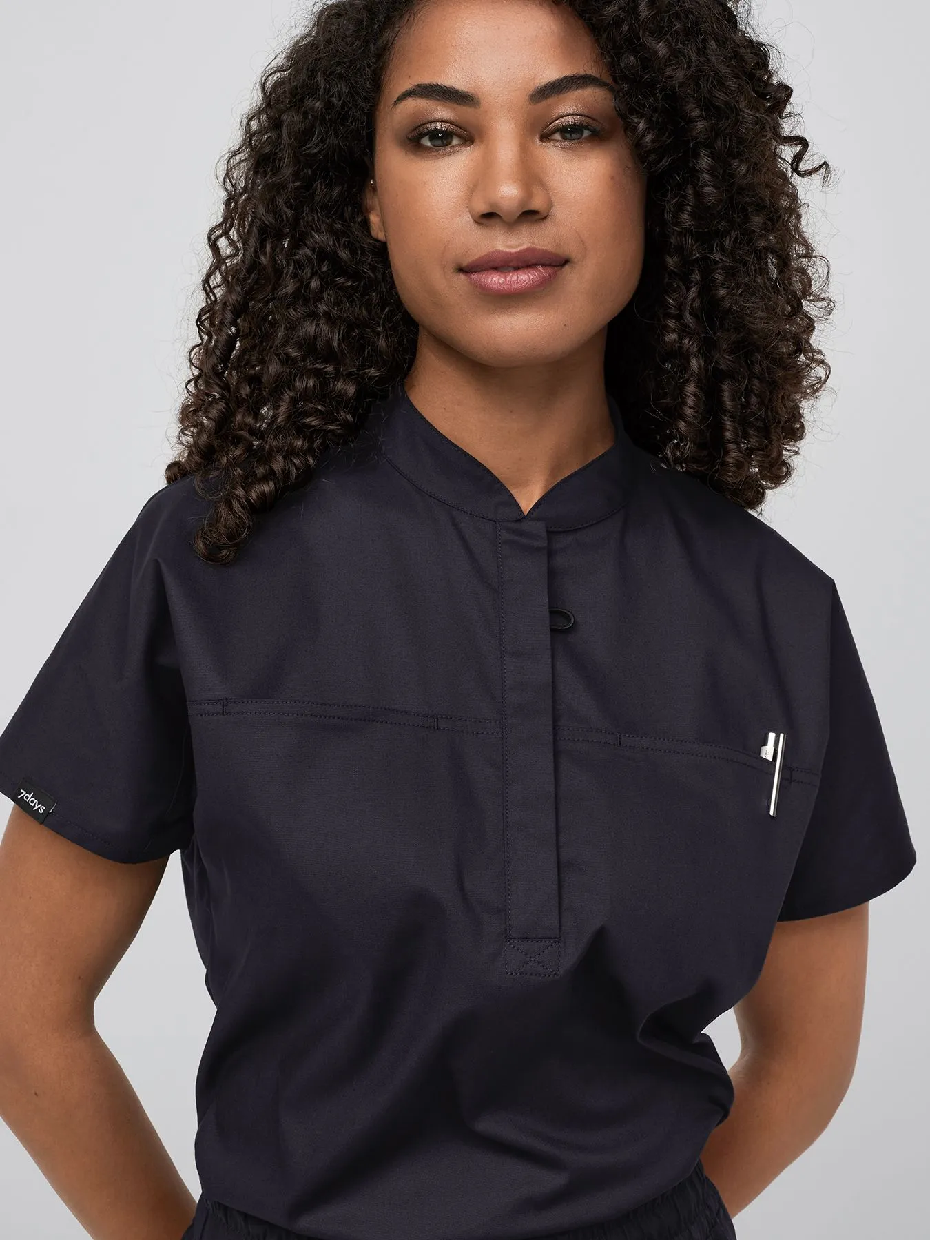 Tunique médicale en Lyocell (TENCEL™) LONDON – stretch