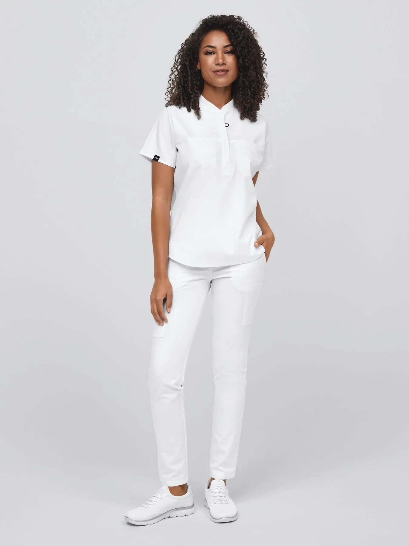 Tunique médicale en Lyocell (TENCEL™) LONDON – stretch