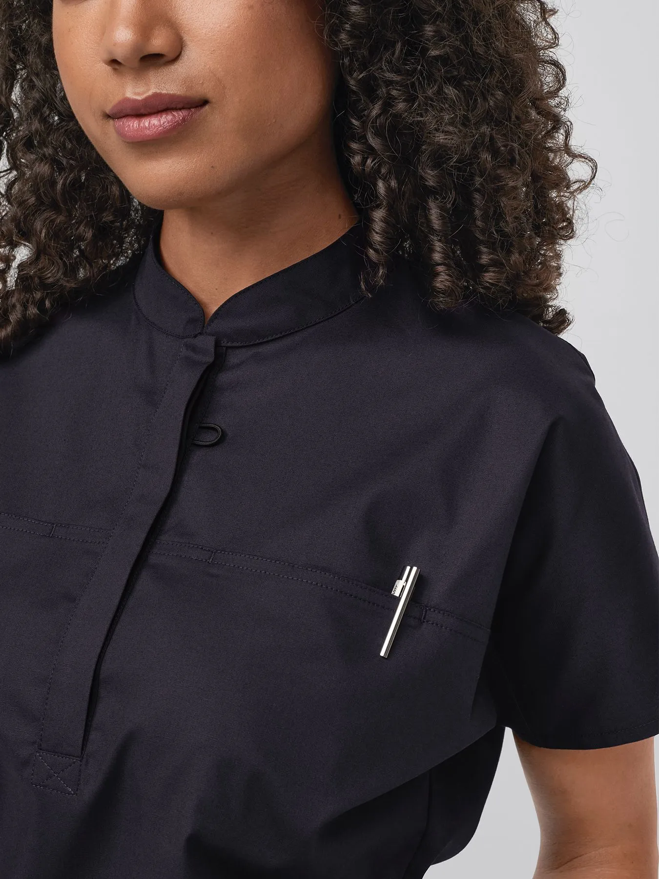 Tunique médicale en Lyocell (TENCEL™) LONDON – stretch