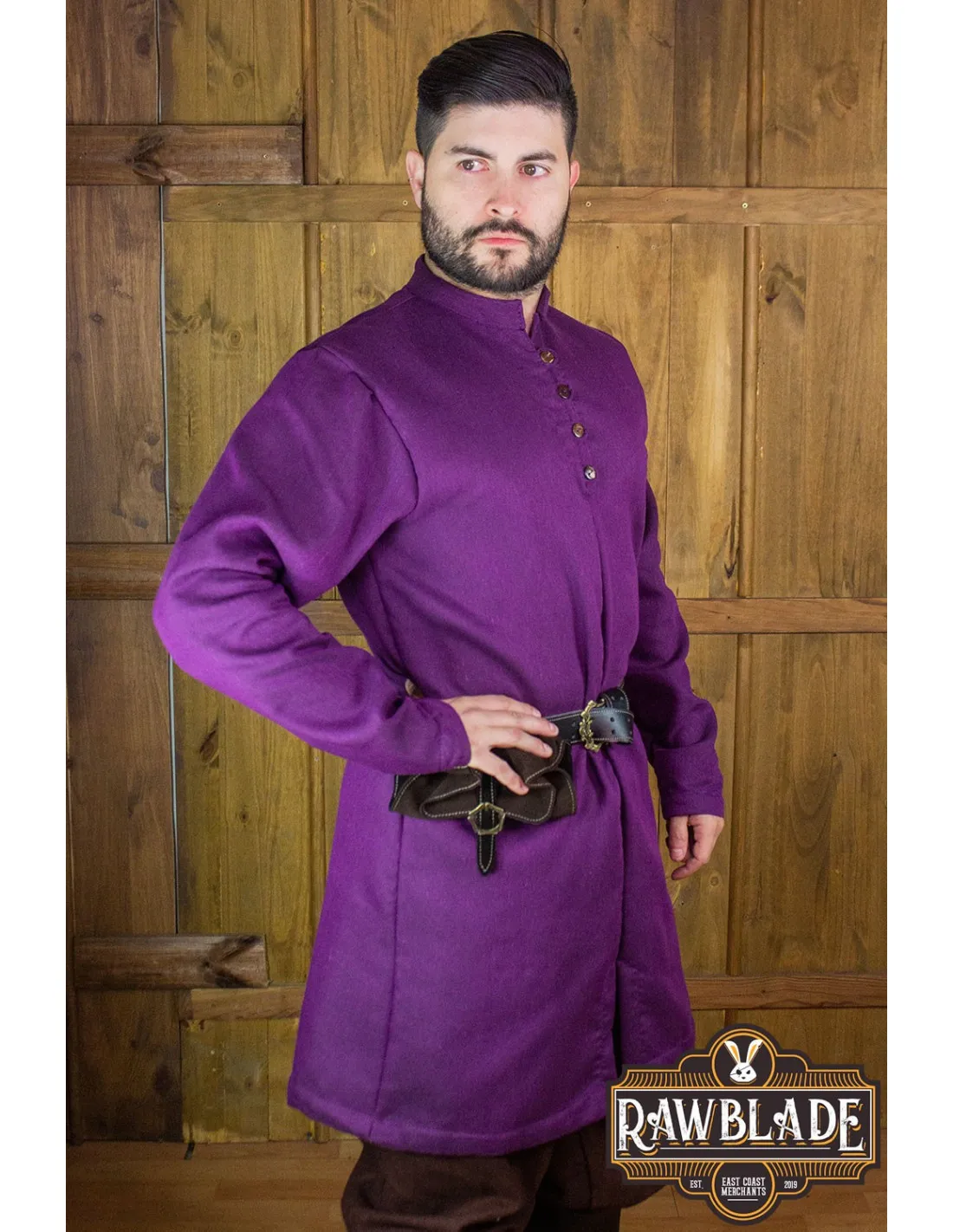 Tunique Médiévale Radovan - violet ⚔️ Boutique Épées