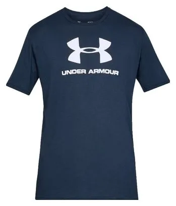 Under Armour Sportstyle Logo Tee 1329590-408  Homme  Bleu marine  t-shirts